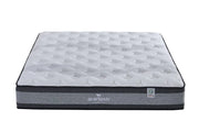 Gray mattress with 'Shifman' branding on a white background